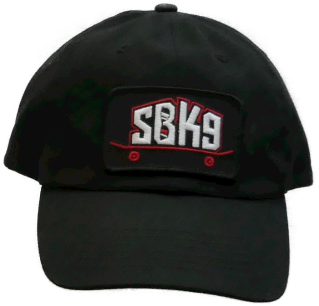 Classic SBk9 Cap - Black | George Walter & Milo – SkateboardK9